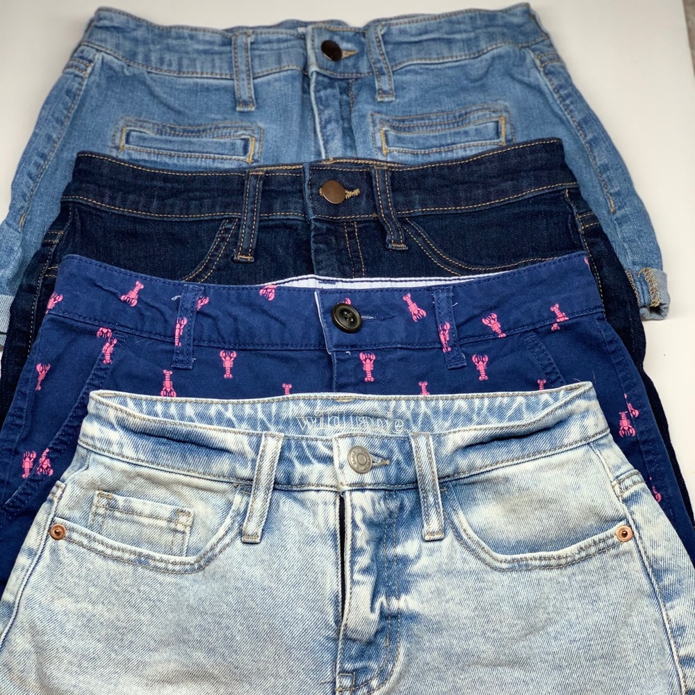 4 Pairs of size small shorts